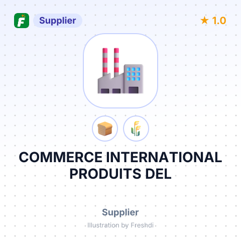 COMMERCE INTERNATIONAL PRODUITS DEL – summary card, no photo uploaded yet