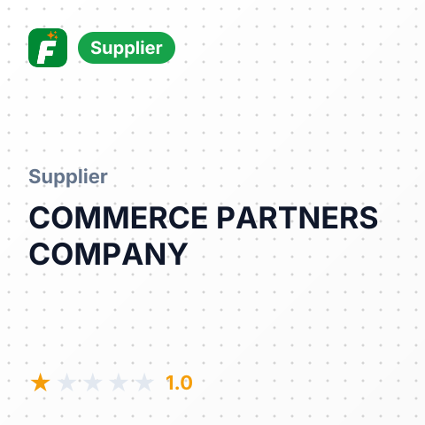 COMMERCE PARTNERS COMPANY – summary card, no photo uploaded yet