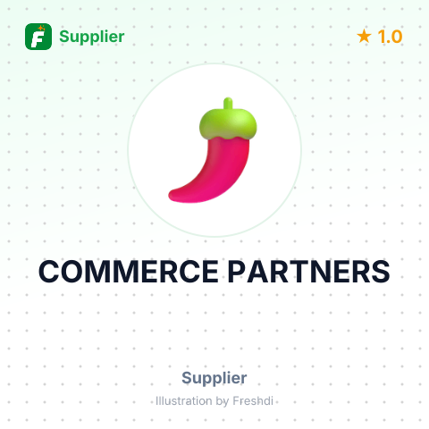 COMMERCE PARTNERS – summary card, no photo uploaded yet