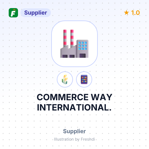 COMMERCE WAY INTERNATIONAL. – summary card, no photo uploaded yet