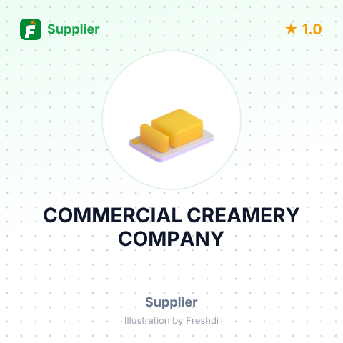 COMMERCIAL CREAMERY COMPANY – summary card, no photo uploaded yet
