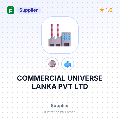 COMMERCIAL UNIVERSE LANKA PVT LTD – summary card, no photo uploaded yet