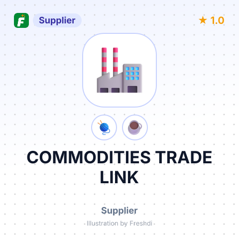 COMMODITIES TRADE LINK – summary card, no photo uploaded yet
