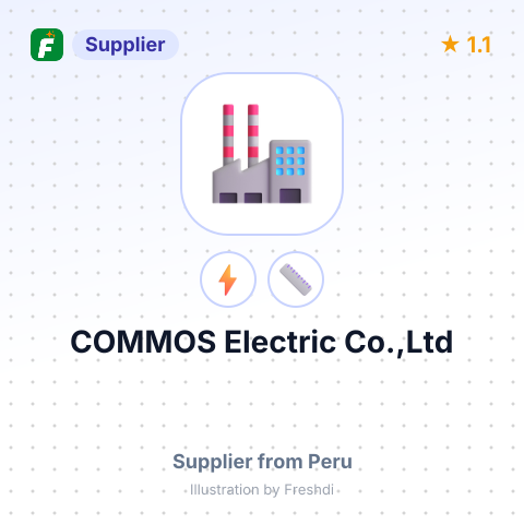 COMMOS Electric Co.,Ltd – summary card, no photo uploaded yet