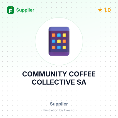 COMMUNITY COFFEE COLLECTIVE SA – summary card, no photo uploaded yet
