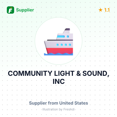COMMUNITY LIGHT & SOUND, INC – summary card, no photo uploaded yet