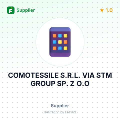 COMOTESSILE S.R.L. VIA STM GROUP SP. Z O.O – summary card, no photo uploaded yet