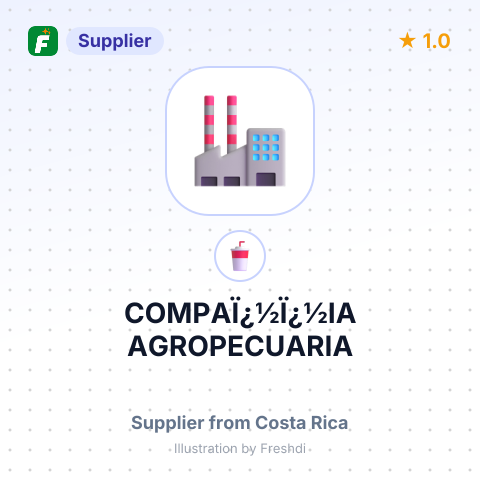 COMPAÏ¿½Ï¿½IA AGROPECUARIA – summary card, no photo uploaded yet