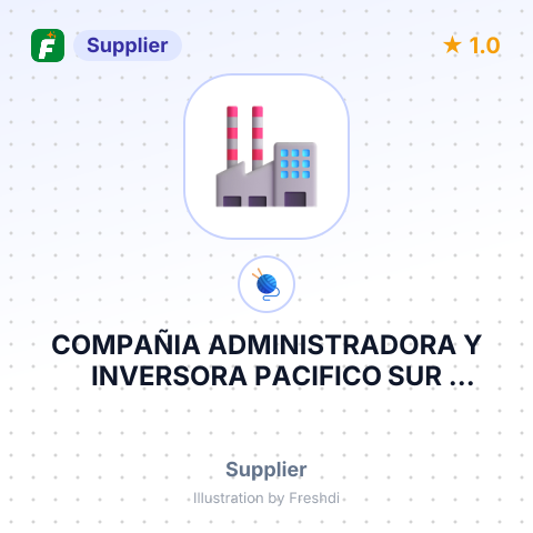 COMPAÑIA ADMINISTRADORA Y INVERSORA PACIFICO SUR SOCIEDAD ANONIMA – summary card, no photo uploaded yet