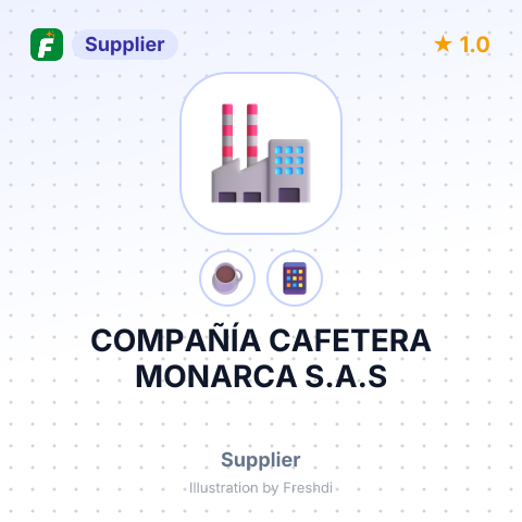 COMPAÑÍA CAFETERA MONARCA S.A.S – summary card, no photo uploaded yet