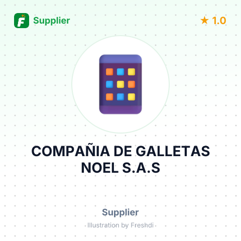 COMPAÑIA DE GALLETAS NOEL S.A.S – summary card, no photo uploaded yet
