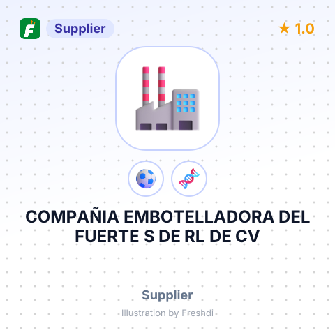 COMPAÑIA EMBOTELLADORA DEL FUERTE S DE RL DE CV – summary card, no photo uploaded yet