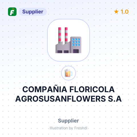 COMPAÑIA FLORICOLA AGROSUSANFLOWERS S.A – summary card, no photo uploaded yet