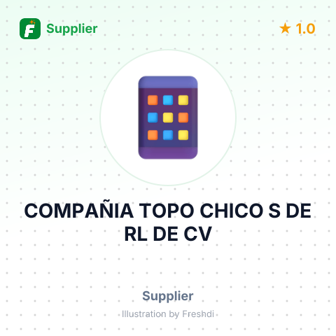 COMPAÑIA TOPO CHICO S DE RL DE CV – summary card, no photo uploaded yet
