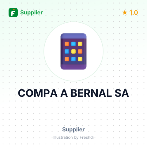 COMPA A BERNAL SA – summary card, no photo uploaded yet
