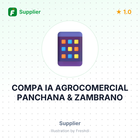 COMPA IA AGROCOMERCIAL PANCHANA & ZAMBRANO – summary card, no photo uploaded yet