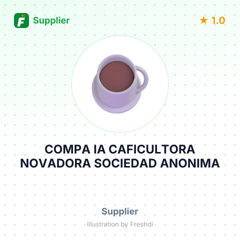 COMPA IA CAFICULTORA NOVADORA SOCIEDAD ANONIMA – summary card, no photo uploaded yet