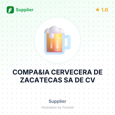 COMPA&IA CERVECERA DE ZACATECAS SA DE CV – summary card, no photo uploaded yet