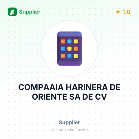 COMPAAIA HARINERA DE ORIENTE SA DE CV – summary card, no photo uploaded yet