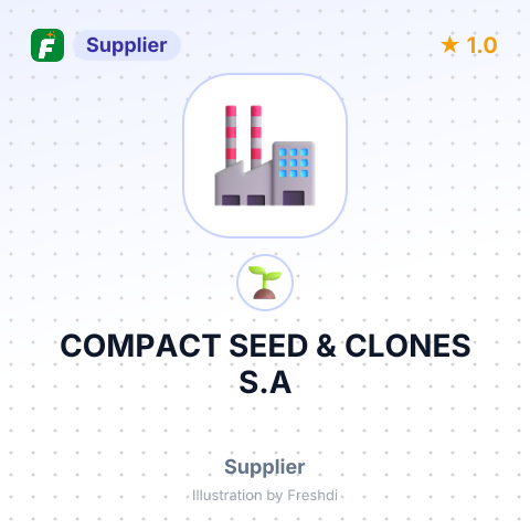 COMPACT SEED & CLONES S.A – summary card, no photo uploaded yet