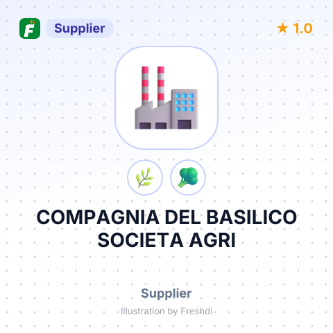 COMPAGNIA DEL BASILICO SOCIETA AGRI – summary card, no photo uploaded yet