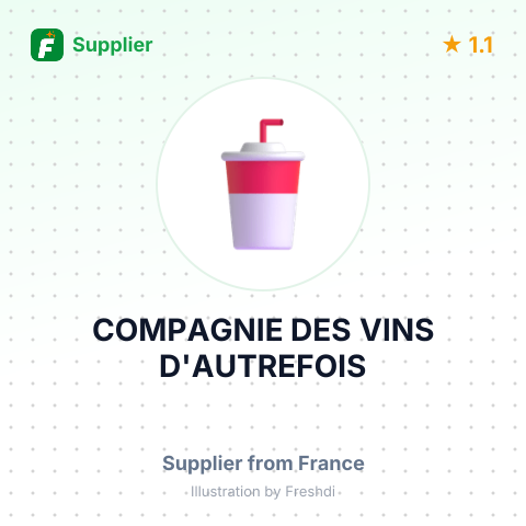 COMPAGNIE DES VINS D'AUTREFOIS – summary card, no photo uploaded yet