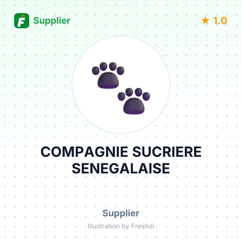 COMPAGNIE SUCRIERE SENEGALAISE – summary card, no photo uploaded yet