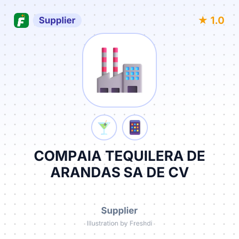 COMPAIA TEQUILERA DE ARANDAS SA DE CV – summary card, no photo uploaded yet
