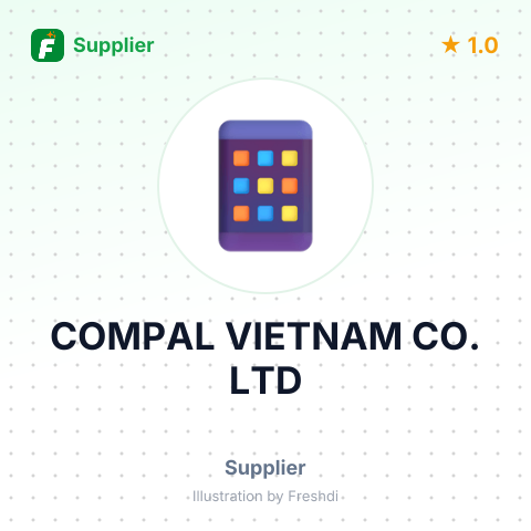 COMPAL VIETNAM CO. LTD – summary card, no photo uploaded yet