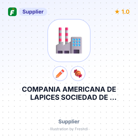 COMPANIA AMERICANA DE LAPICES SOCIEDAD DE RESPONSABILIDAD LI – summary card, no photo uploaded yet