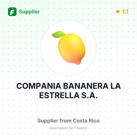 COMPANIA BANANERA LA ESTRELLA S.A. – summary card, no photo uploaded yet
