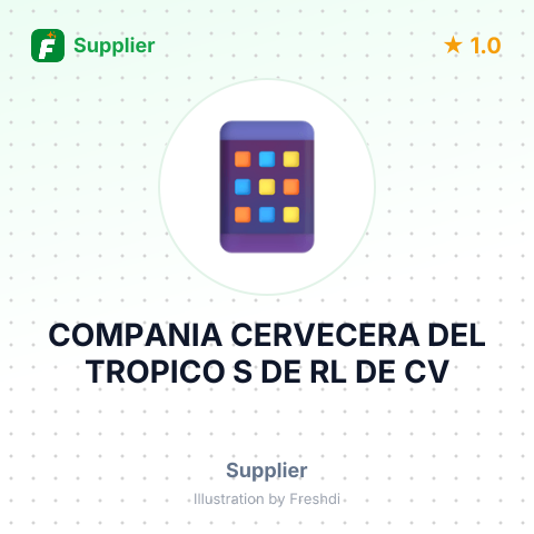 COMPANIA CERVECERA DEL TROPICO S DE RL DE CV – summary card, no photo uploaded yet