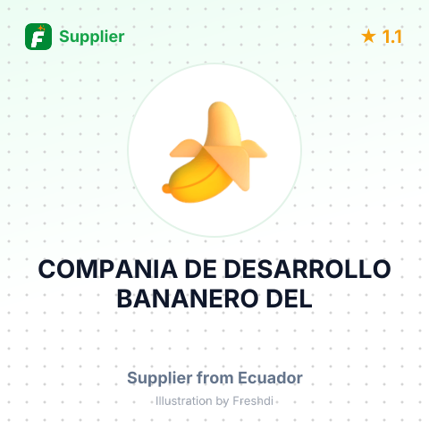 COMPANIA DE DESARROLLO BANANERO DEL – summary card, no photo uploaded yet