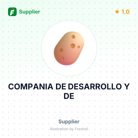 COMPANIA DE DESARROLLO Y DE – summary card, no photo uploaded yet