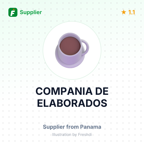 COMPANIA DE ELABORADOS – summary card, no photo uploaded yet