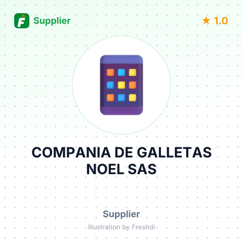 COMPANIA DE GALLETAS NOEL SAS – summary card, no photo uploaded yet