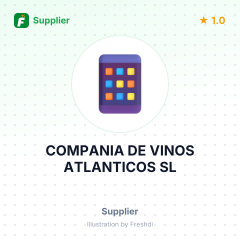 COMPANIA DE VINOS ATLANTICOS SL – summary card, no photo uploaded yet