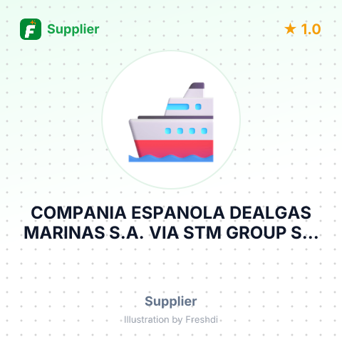 COMPANIA ESPANOLA DEALGAS MARINAS S.A. VIA STM GROUP SP. Z O.O – summary card, no photo uploaded yet
