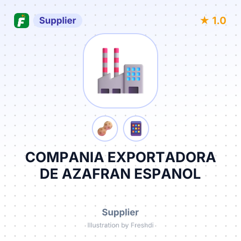 COMPANIA EXPORTADORA DE AZAFRAN ESPANOL – summary card, no photo uploaded yet