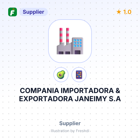 COMPANIA IMPORTADORA & EXPORTADORA JANEIMY S.A – summary card, no photo uploaded yet