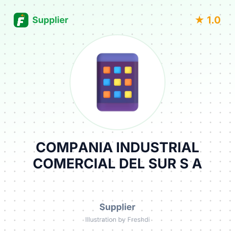 COMPANIA INDUSTRIAL COMERCIAL DEL SUR S A – summary card, no photo uploaded yet