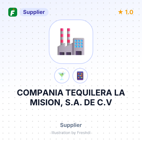 COMPANIA TEQUILERA LA MISION, S.A. DE C.V – summary card, no photo uploaded yet