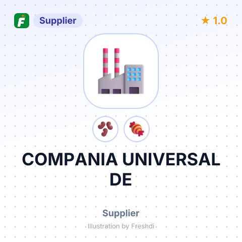COMPANIA UNIVERSAL DE – summary card, no photo uploaded yet