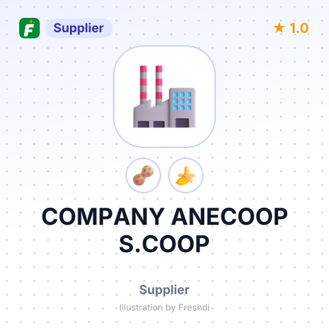 COMPANY ANECOOP S.COOP – summary card, no photo uploaded yet