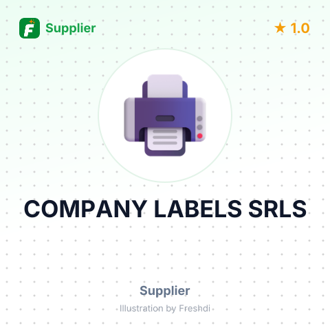 COMPANY LABELS SRLS – summary card, no photo uploaded yet