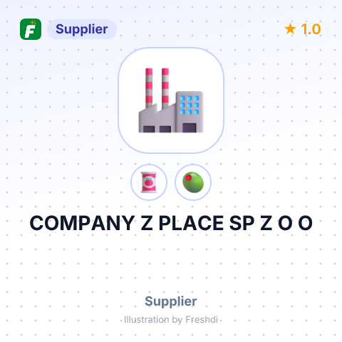 COMPANY Z PLACE SP Z O O – summary card, no photo uploaded yet