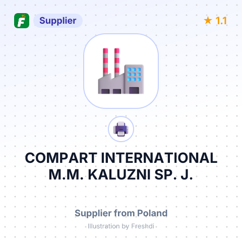 COMPART INTERNATIONAL M.M. KALUZNI SP. J. – summary card, no photo uploaded yet
