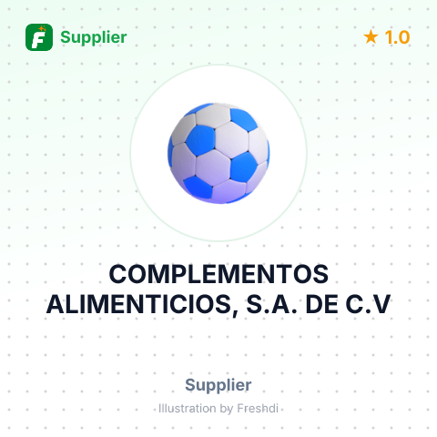 COMPLEMENTOS ALIMENTICIOS, S.A. DE C.V – summary card, no photo uploaded yet
