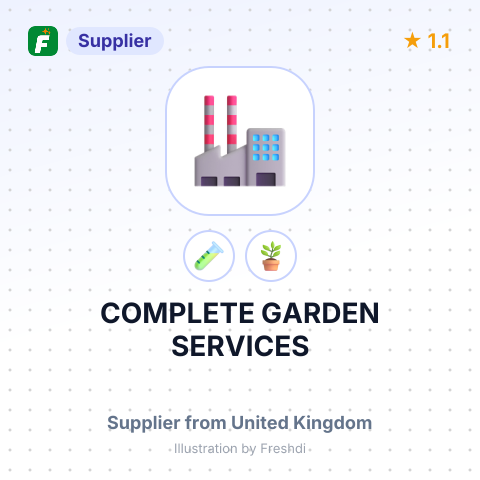 COMPLETE GARDEN SERVICES – summary card, no photo uploaded yet
