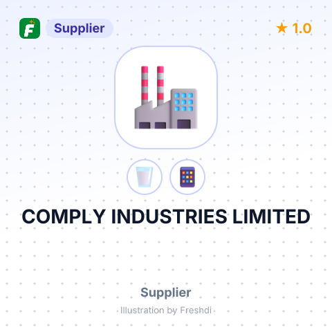 COMPLY INDUSTRIES LIMITED – summary card, no photo uploaded yet